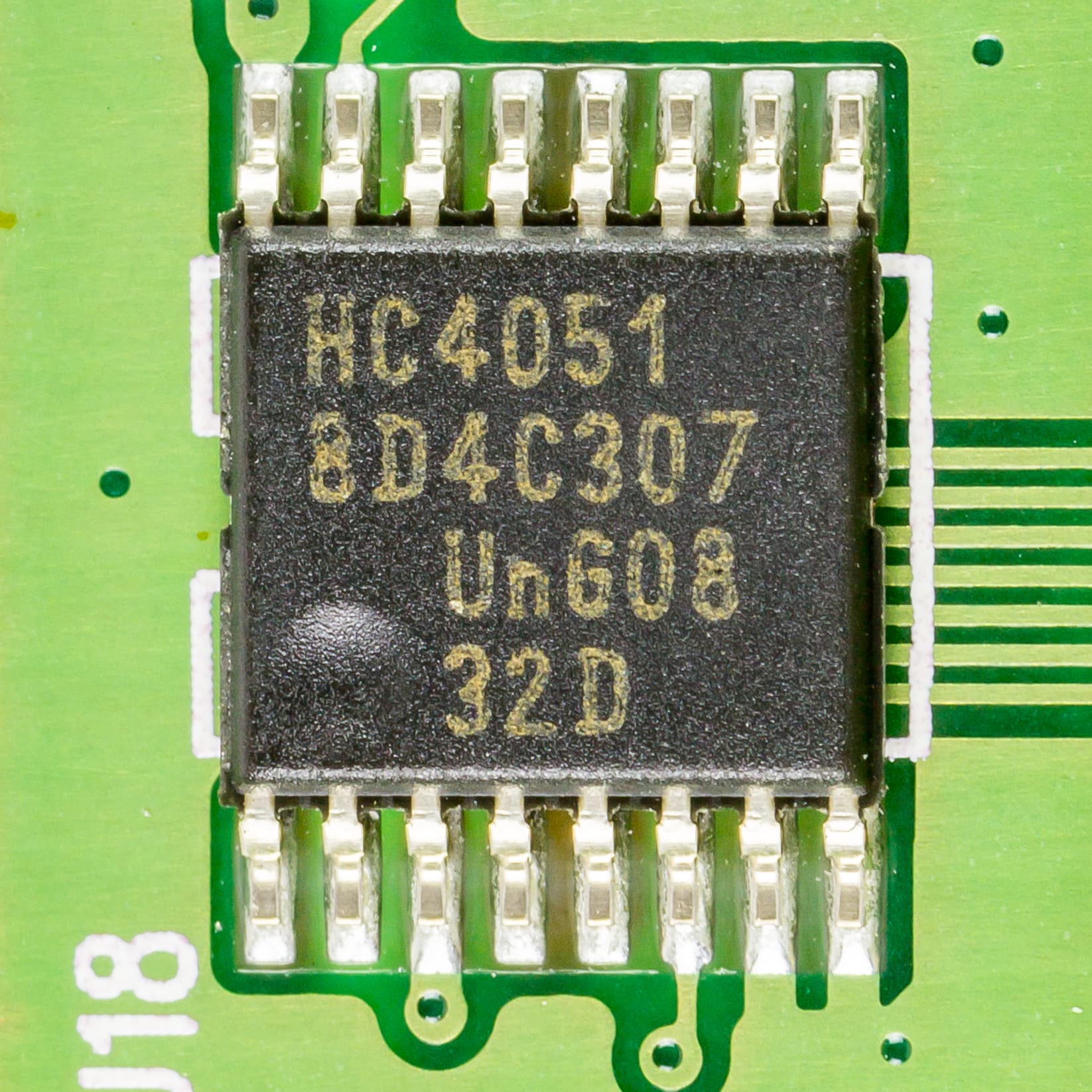 74HC4051 8-Channel Mux (Pack of 3)