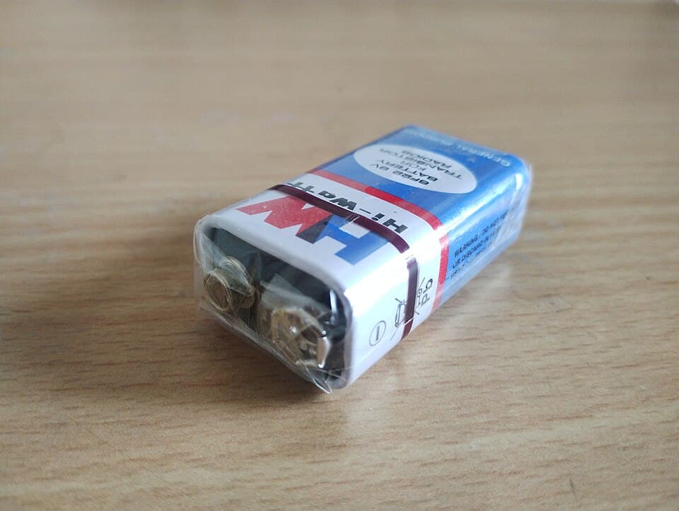 9 V PP3 Alkaline Battery (Pack of 2)