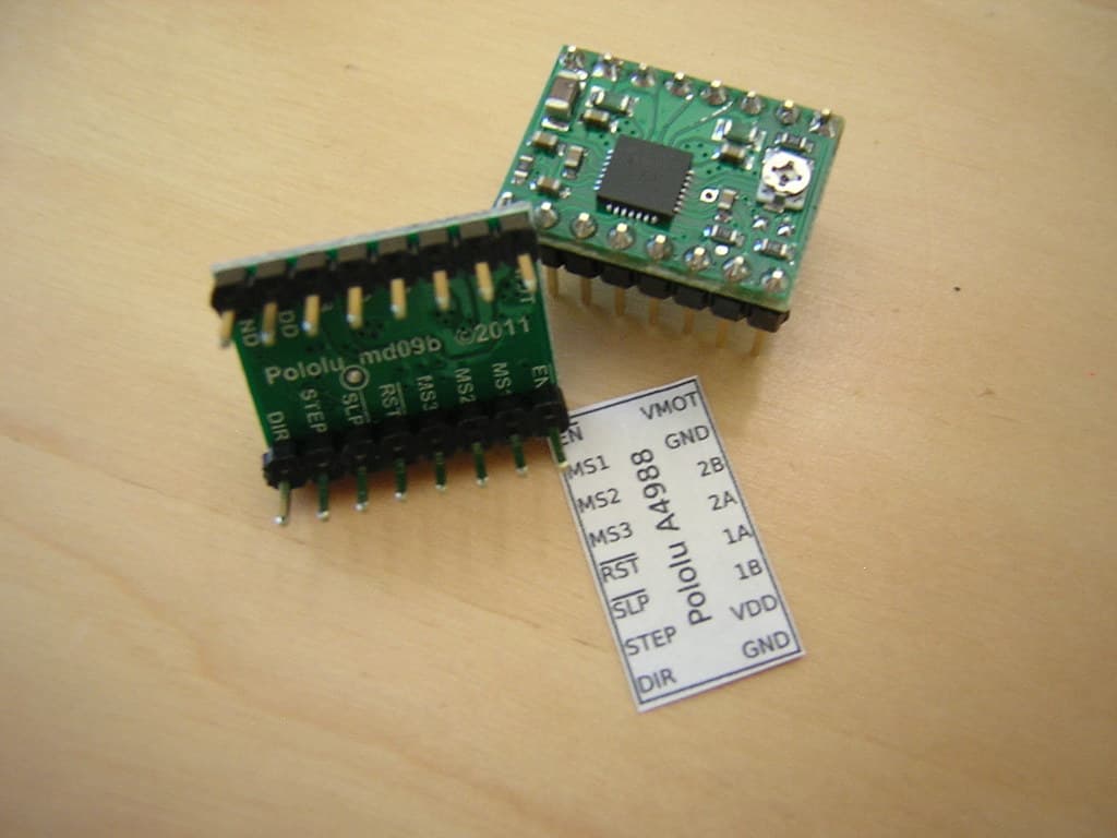Pololu A4988 Stepper Driver Wiring Guide