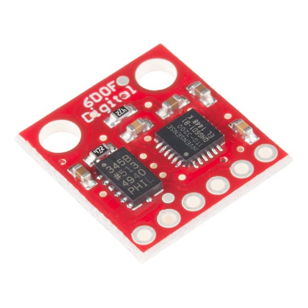 SparkFun 6DoF-IMU-Digital-Combo-Board ITG3200+ADXL345 10121-01d