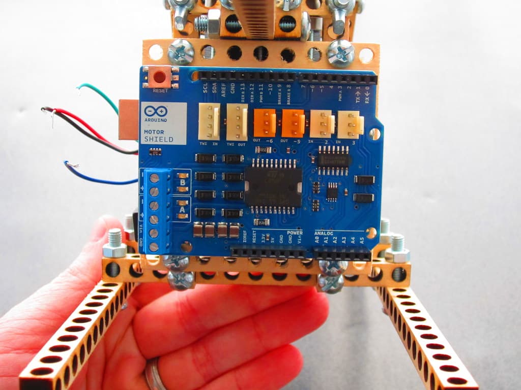 Arduino mounting plate for Bitbeam / LEGO Technic