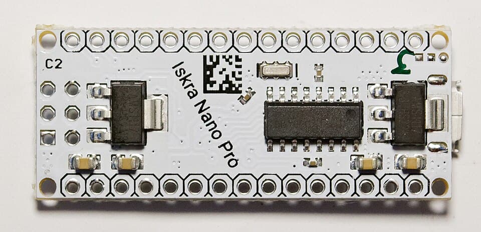 Iskra Nano Pro (Arduino Nano clone) bottom
