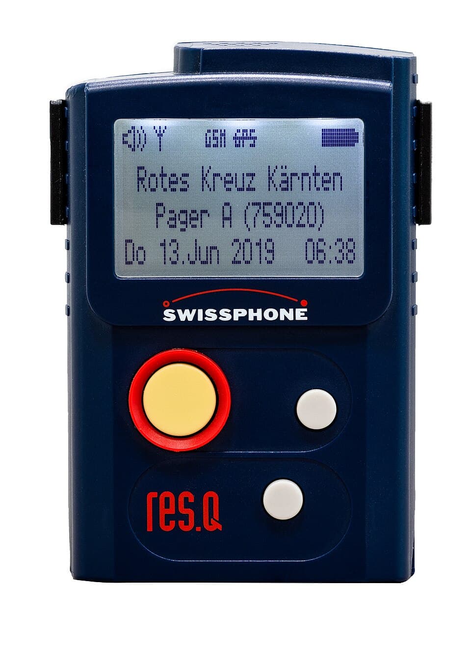Swissphone RES.Q Hybrid with GSM and GPS module