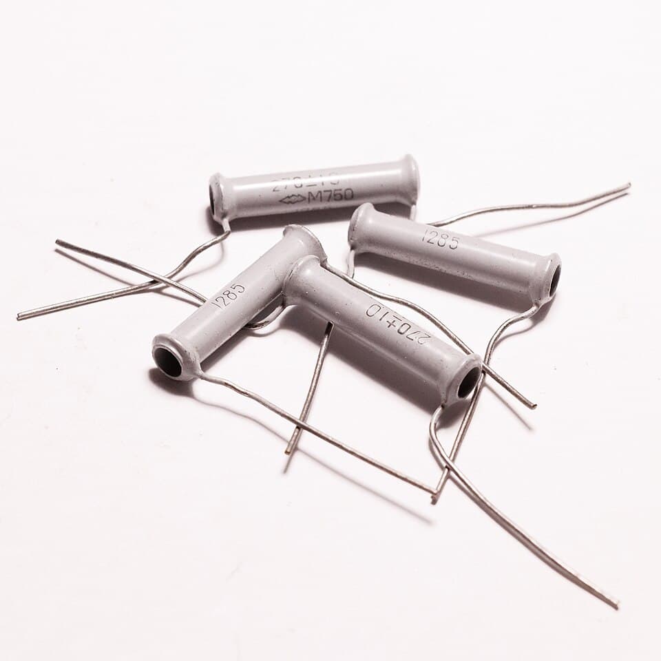 Soviet ceramic pipe capacitors 02