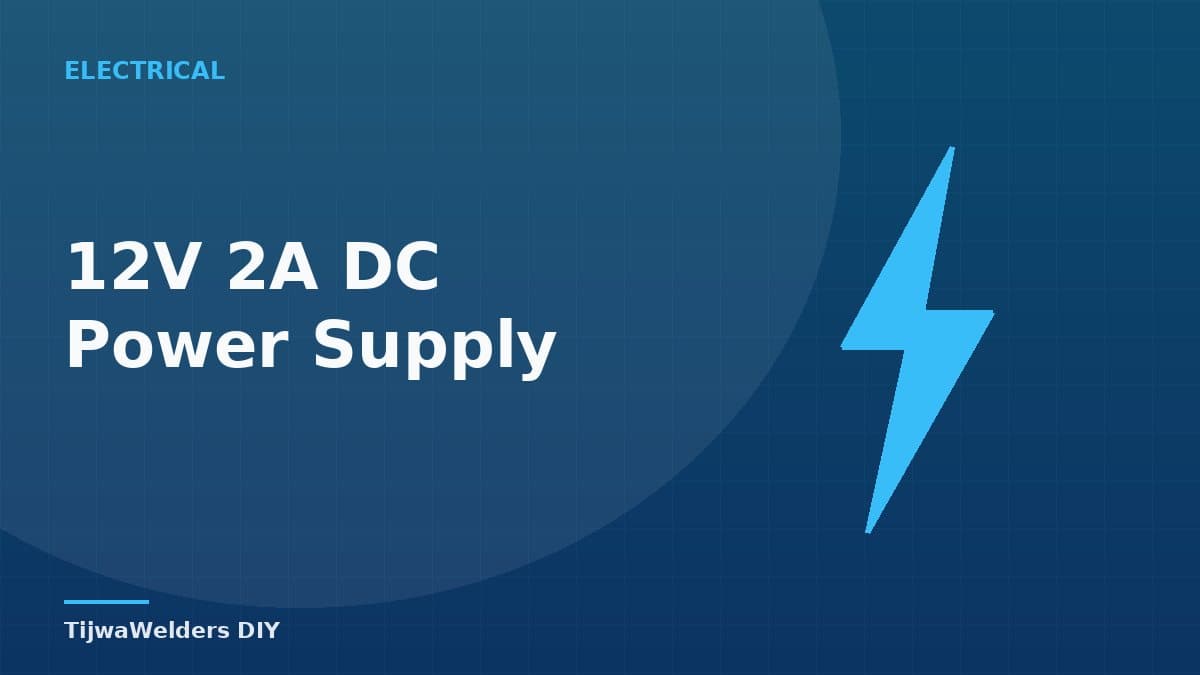 12 V 2 A DC Power Supply
