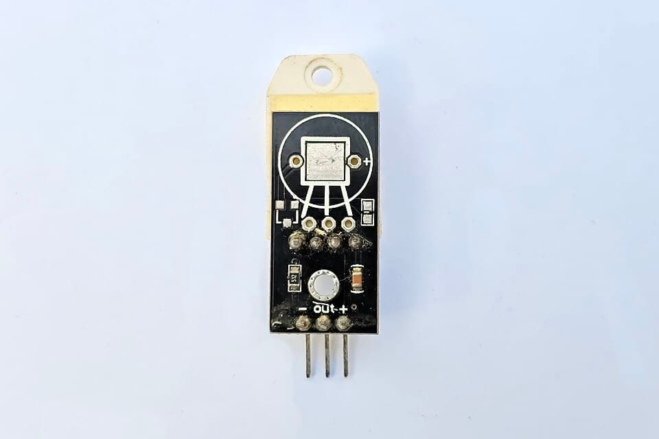 DHT22 digital temperature and humidity sensor module pcb