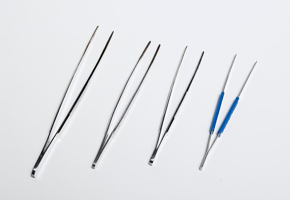 Precision Tweezers Set (Pack of 4)