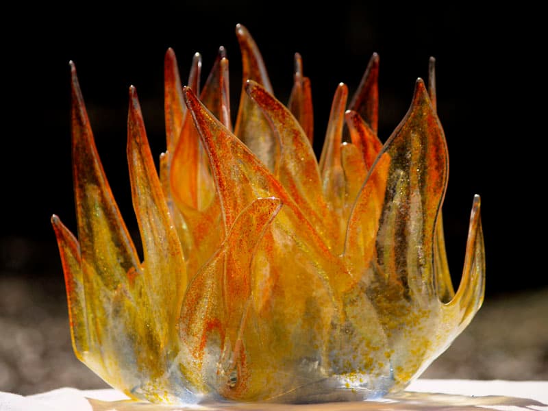 Fused Glass Sculpture