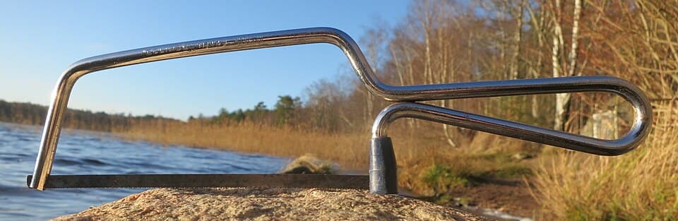 Eclipse 14 J junior hacksaw made in England by Spear and Jackson