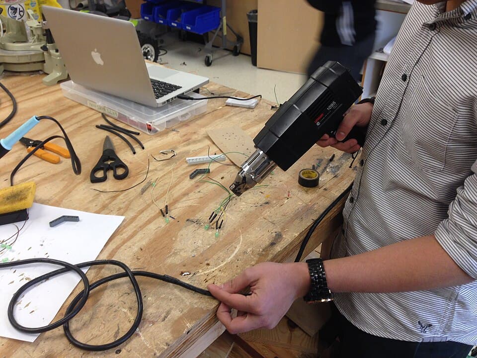 Heatgun and shrinkwrap
