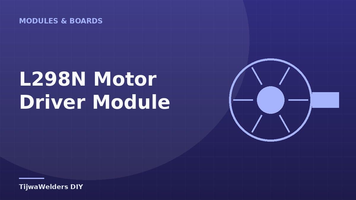 L298N Motor Driver Module