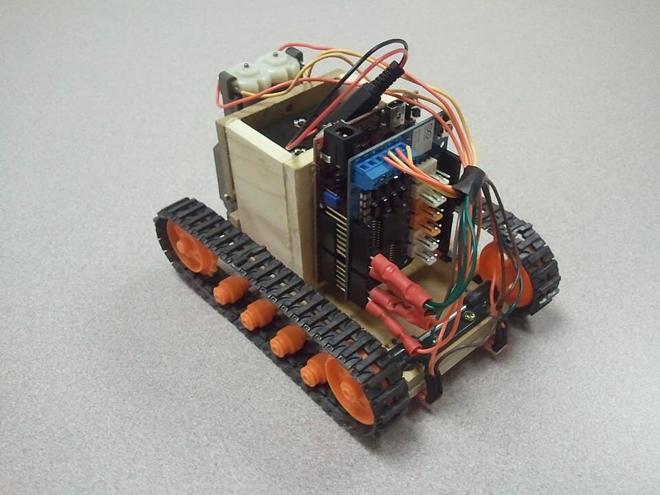 Line Follower Robot — main component