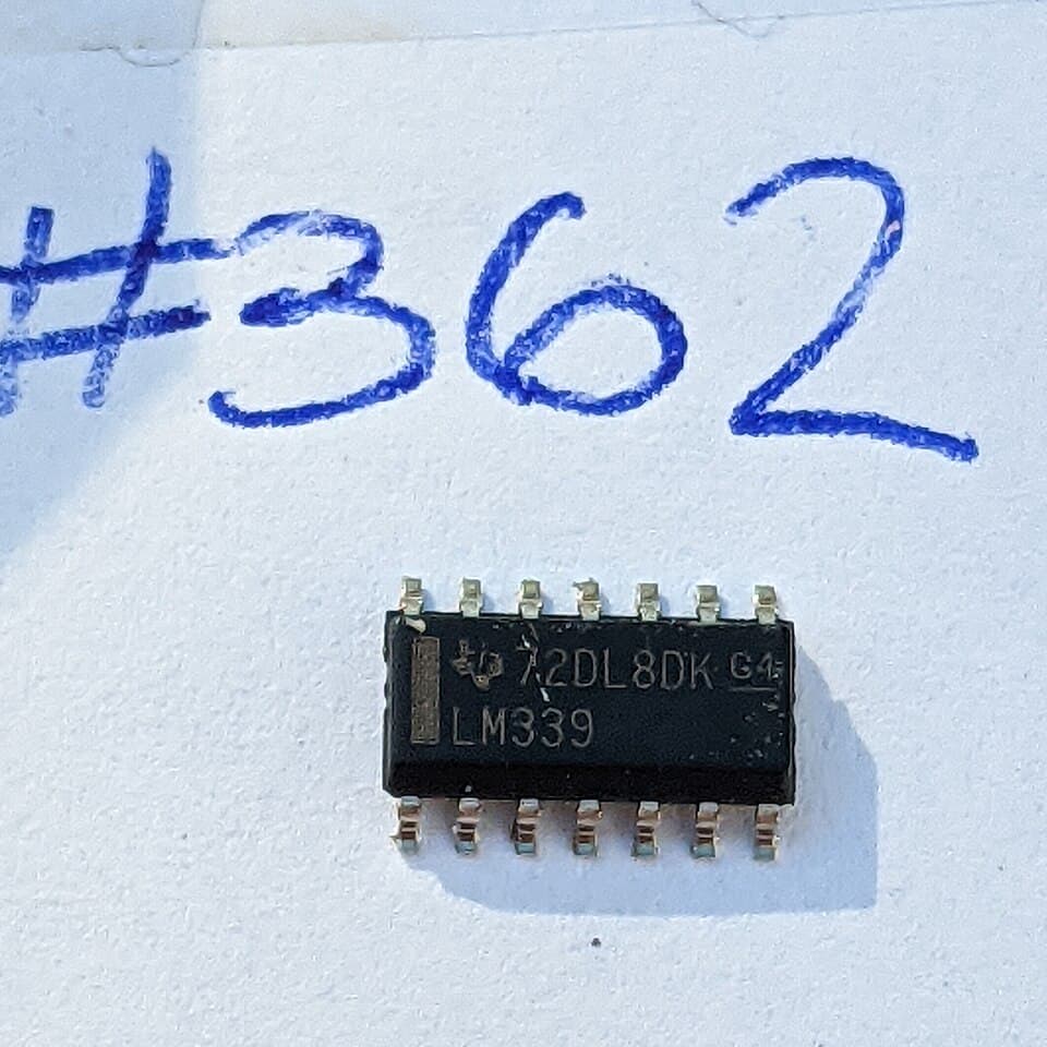 LM339 Quad Comparator (Pack of 5)