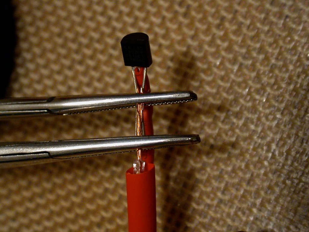 Temperature probe construction 4