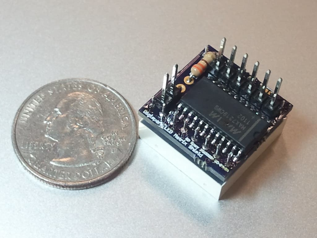 MAX7219 8×8 LED Matrix Module