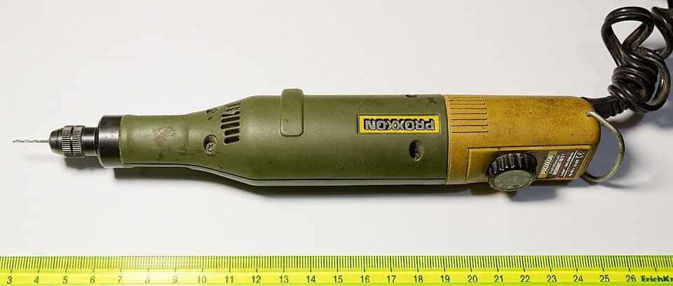 Proxxon Micromot 40E mini-drill, around 2000 (01)