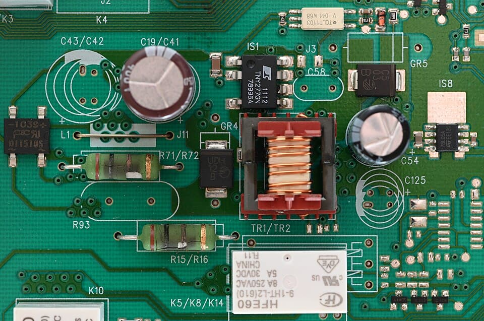 Washing machine power module failed auxiliary PSU