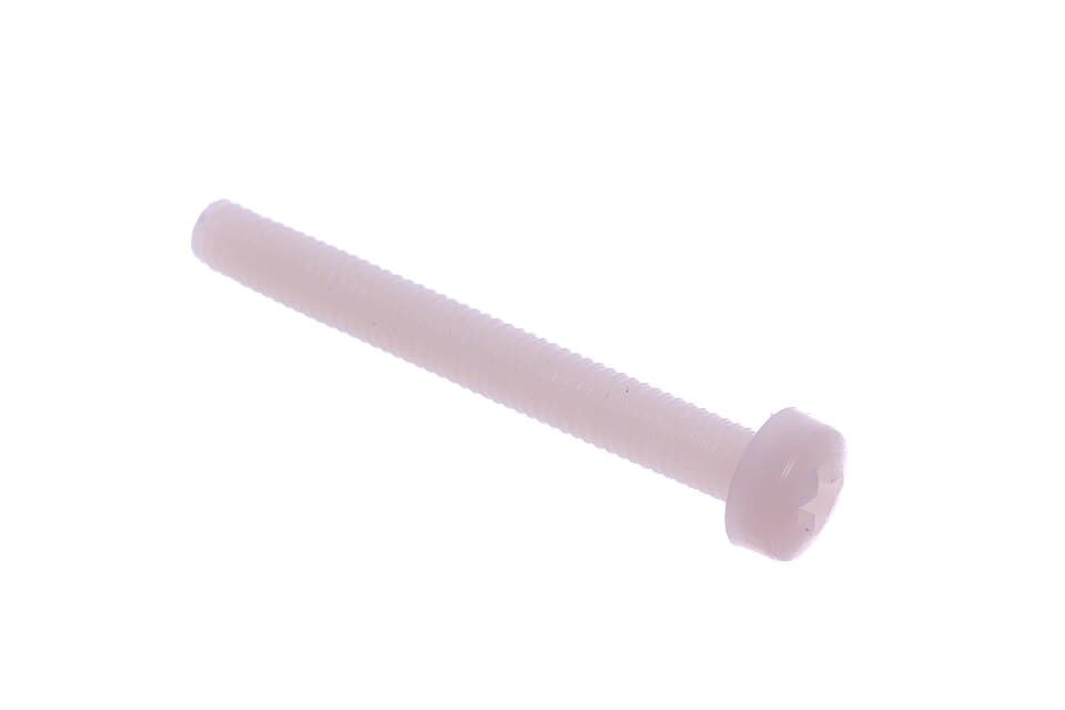 M3 x 25 mm Nylon Screw Cross Head