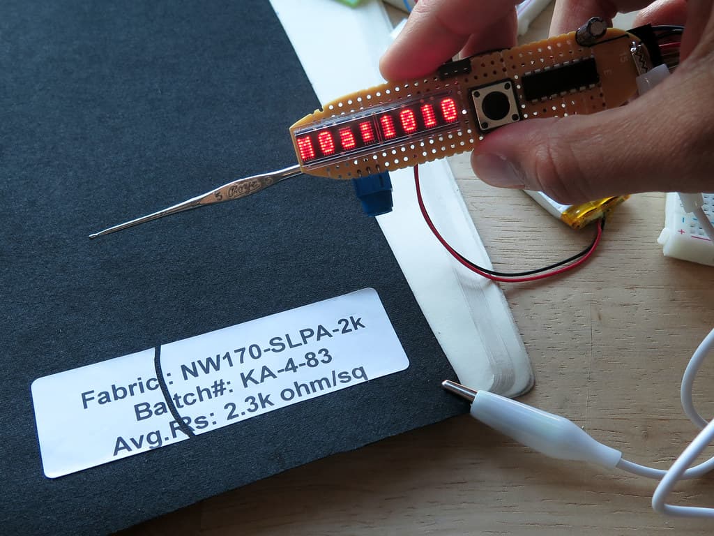 ohmHandle perfboard prototype