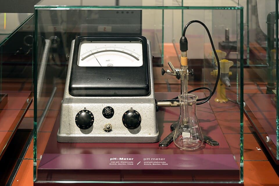 Berlin, Deutsches Technikmuseum Berlin, ph-Meter NIK 4393