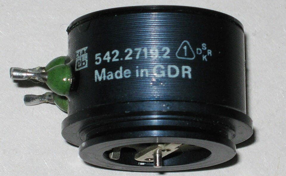 542.2719.2 potentiometer for reading manometer values, RFT (01)