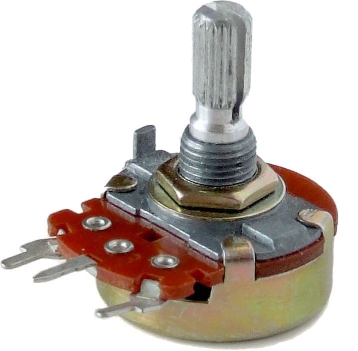 Potentiometer transparent