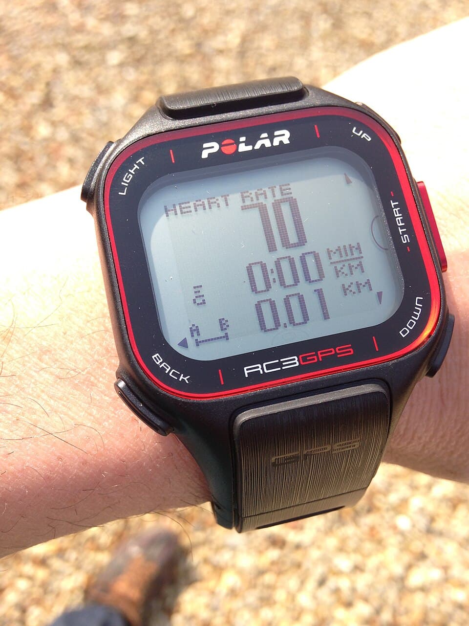 Polar RC3 GPS heart rate monitor watch