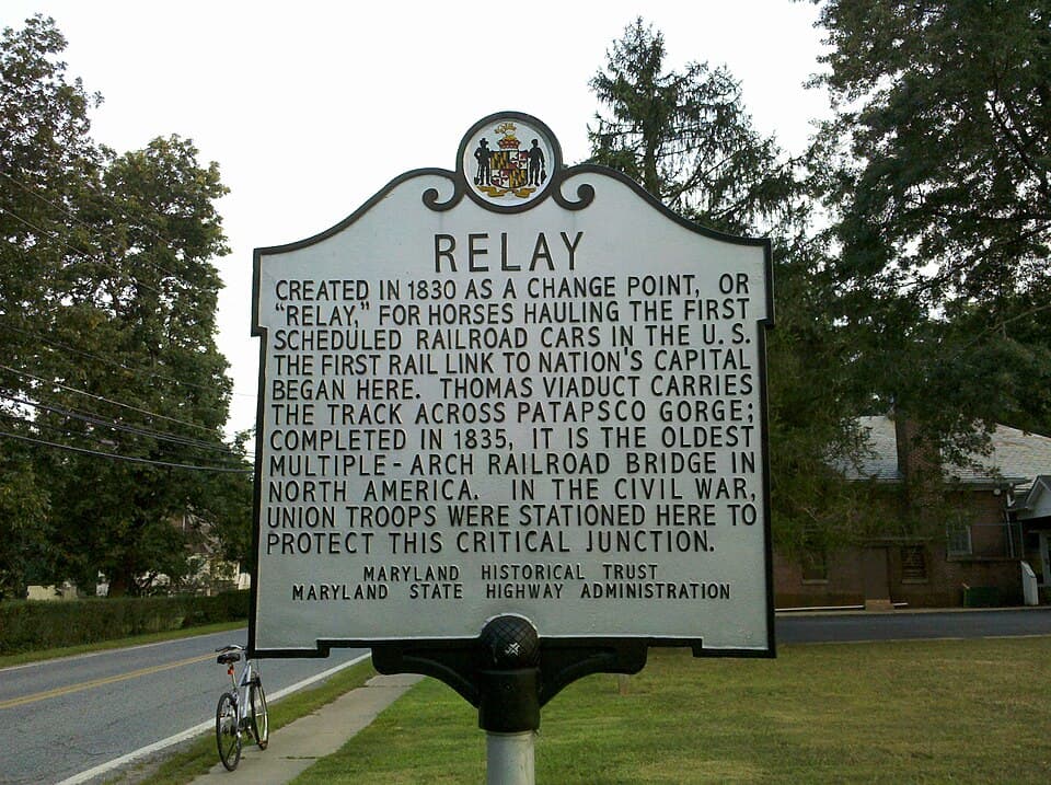 Relay MD Historical Marker