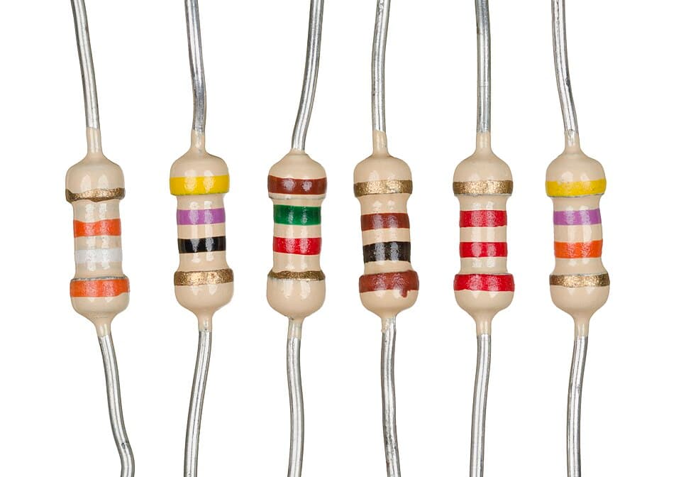 Electronic-Axial-Lead-Resistors-Array