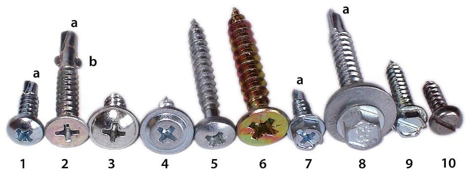 Self-Tapping Screw 3×12 mm (Pack of 50)
