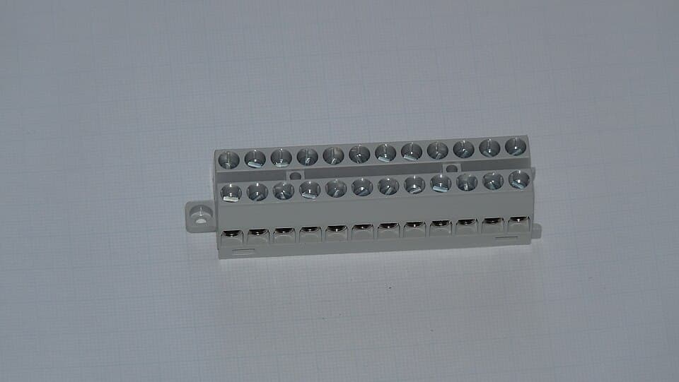 Block of terminals