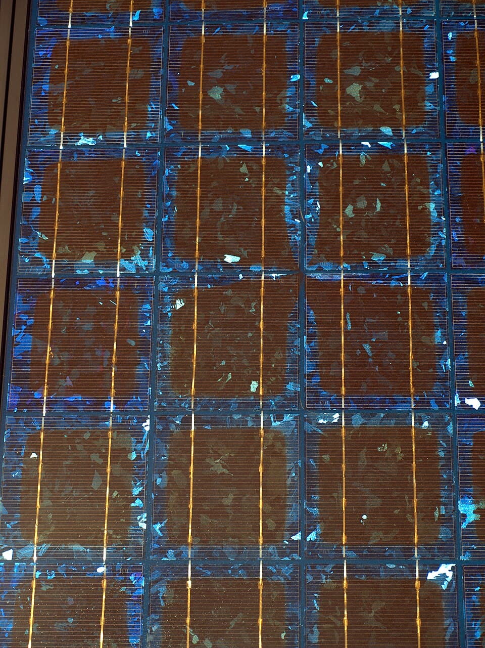 Photovoltaic panel at the National Solar Energy Center in Israel
