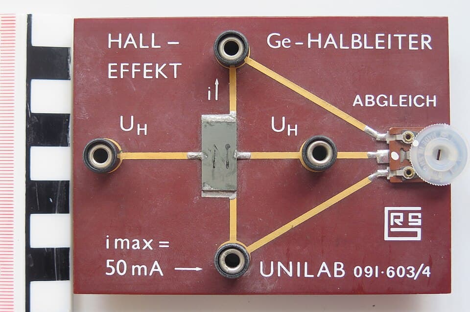 Hall effect wafer n-doped germanium