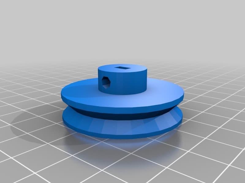 v-groove pulley for 28BYJ-48 stepper motor