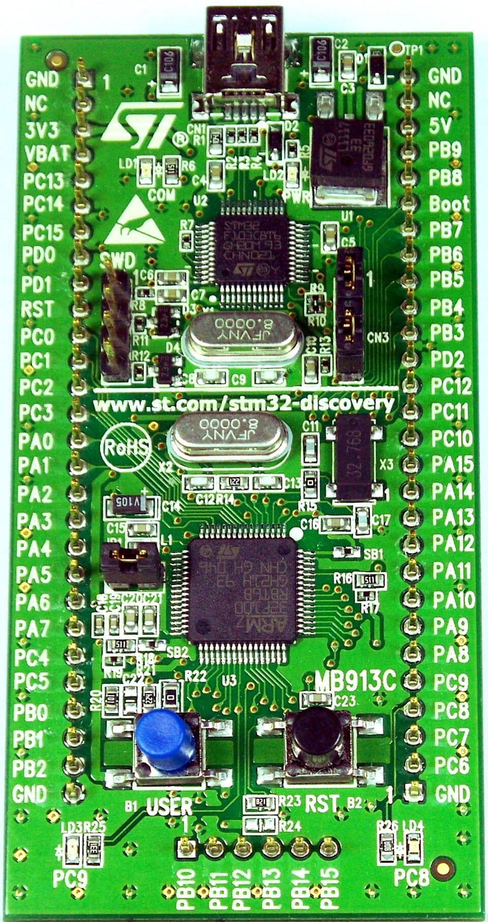 STM32 LV Discovery board