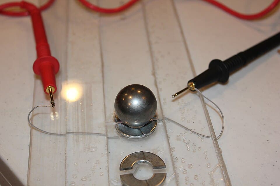 Multimeter testing duplicate washer system