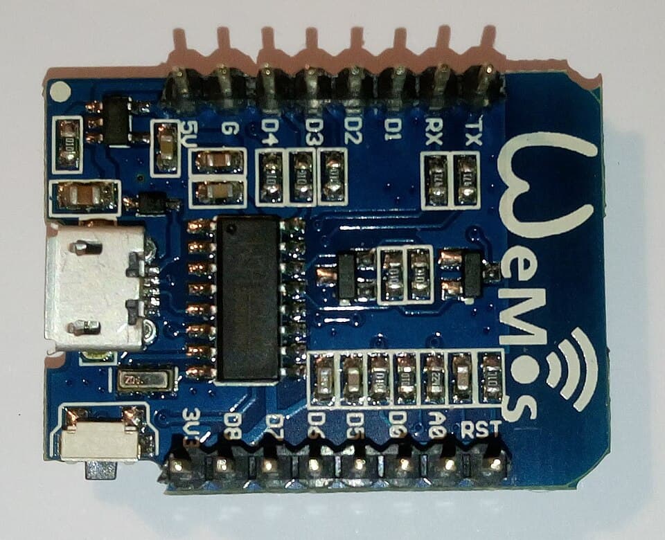 WeMos D1 Mini back