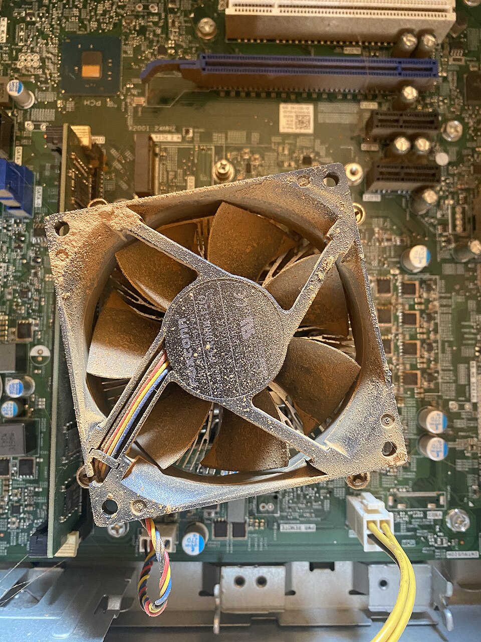 Temperature-Controlled Fan — main component