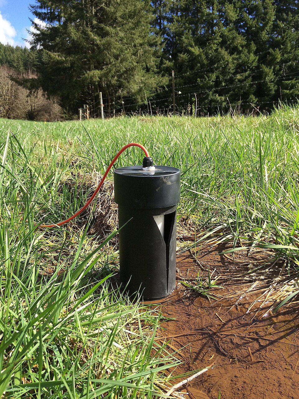 Measured Irrigation with Flow Meter — main component